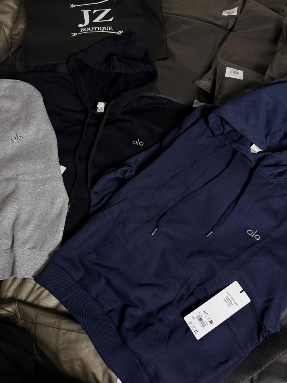 Hoodie Alo azul marino